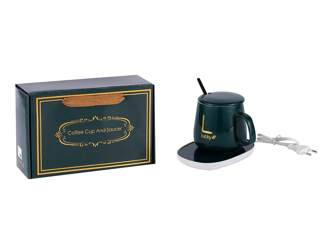 TAZA DE CERÁMICA CALENTADORA