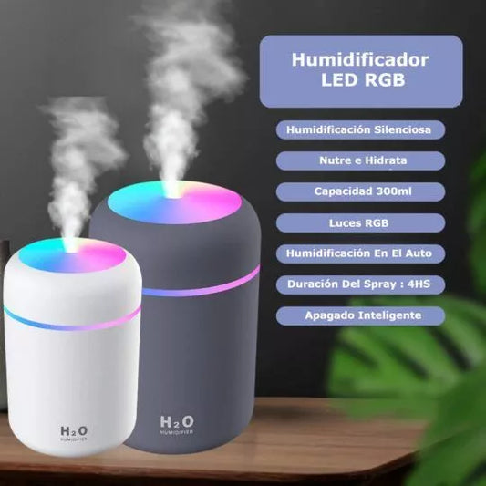 HUMIDIFICADOR VAPORIZADOR LED RGB