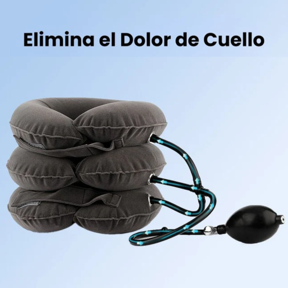 COLLAR INFLABLE DE TRACCIÓN CERVICAL Y CUELLO