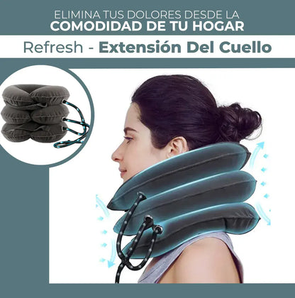 COLLAR INFLABLE DE TRACCIÓN CERVICAL Y CUELLO